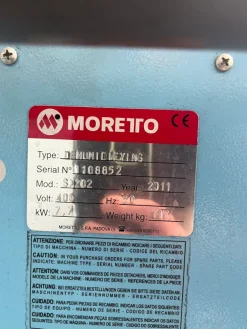 DEUMIDIFICATORE MORETTO