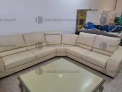 39#9481 Divano angolare Roche Bobois e tavolino