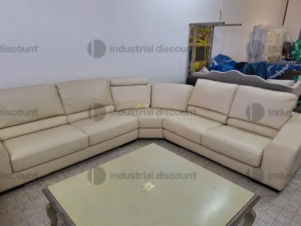 39#9481 Divano angolare Roche Bobois e tavolino