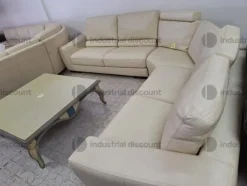 39#9481 Divano angolare Roche Bobois e tavolino