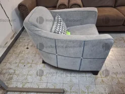 55#9481 Divano con poltrona e accessori