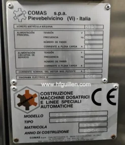 DOSATRICE COLATRICE COMAS DRV 400 CON 5 UGELLI