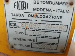 221#6400 Dumper Fiori ABX