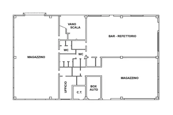 #2639141 Edificio artigianale con negozio e terreno