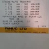 1#7378 Elettroerosione a filo Fanuc