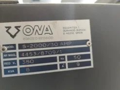 92#6439 Elettroerosore ONA