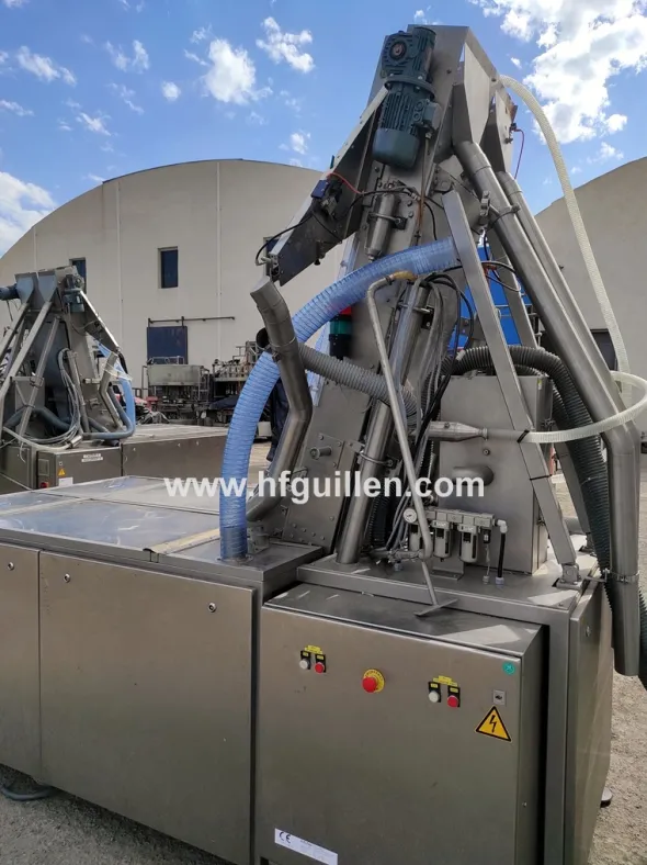 ELEVATORE ALIMENTATORE DI TAPPI DOPPIO INDUFLEX ICS II