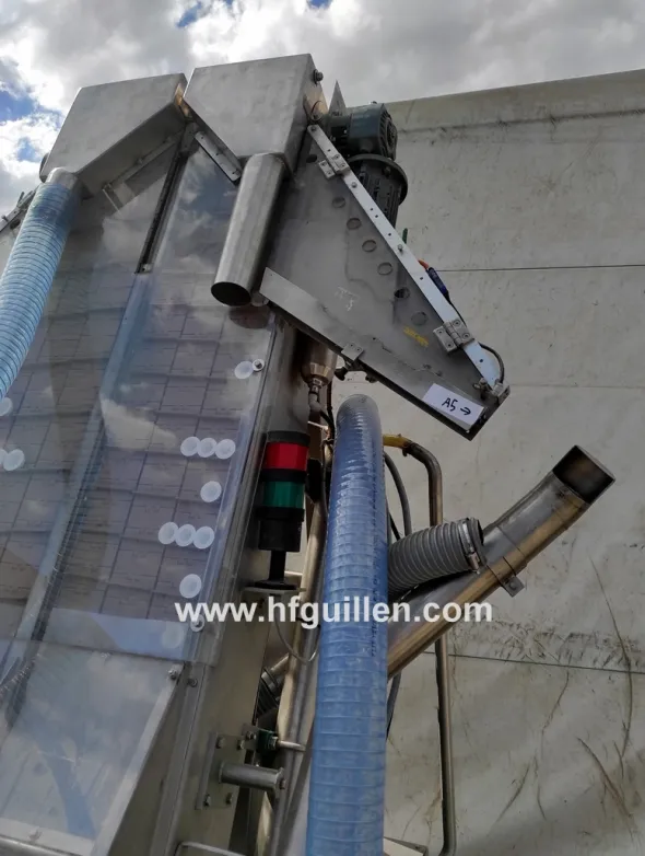ELEVATORE ALIMENTATORE DI TAPPI DOPPIO INDUFLEX ICS II