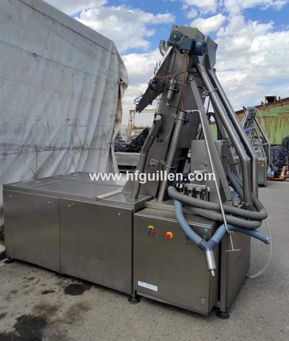 ELEVATORE ALIMENTATORE DI TAPPI DOPPIO INDUFLEX ICS II