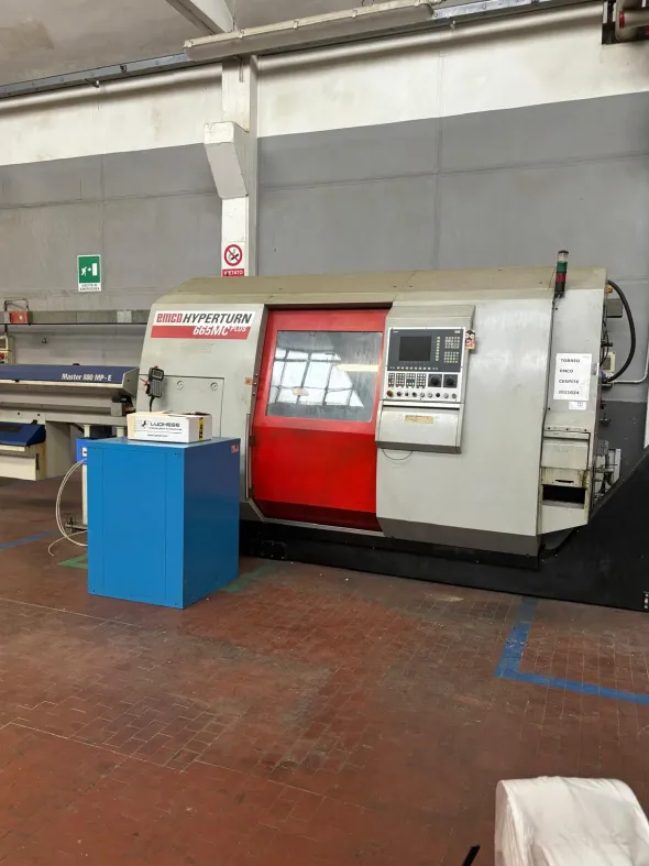 Emco Hyperturn 665 con caricatore IEMCA Master 880MP