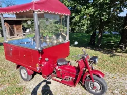 Ercolino Moto Guzzi Gelato Ice Cream Cart
