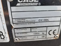 3#8492 Escavatore cingolato Case CX 130C