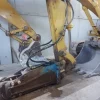 12#5665 Escavatore cingolato Caterpillar e martello demolitore Krupp