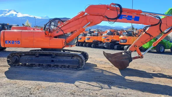 Escavatore cingolato Fiat Hitachi EX215