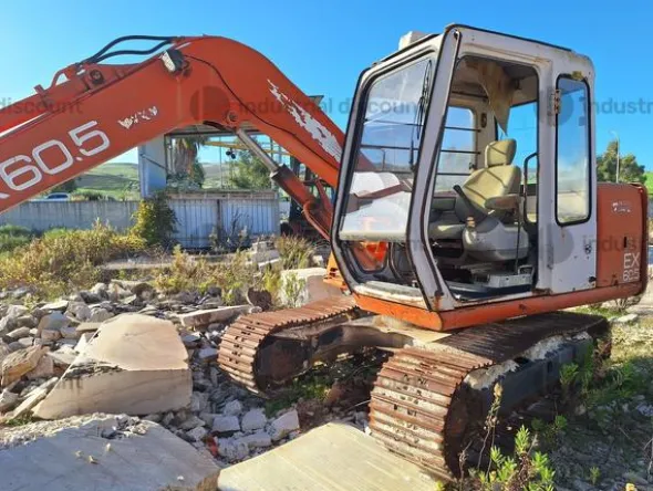 5#8799 Escavatore cingolato Fiat-Hitachi EX60.5