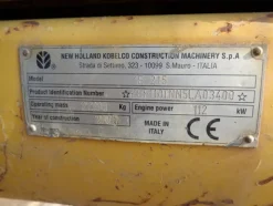 25#5085 Escavatore cingolato New Holland