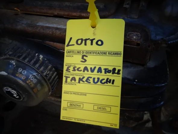 5#8048 Escavatore cingolato Takeuchi TB 175