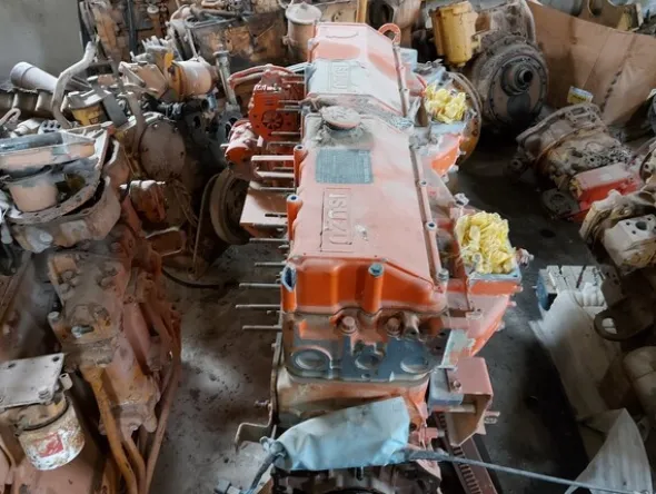 3#6014 Escavatore Fiat Hitachi 450 e Motore Isuzu