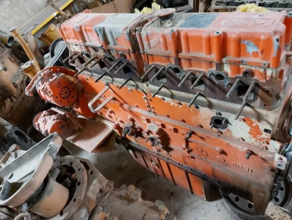 3#6014 Escavatore Fiat Hitachi 450 e Motore Isuzu