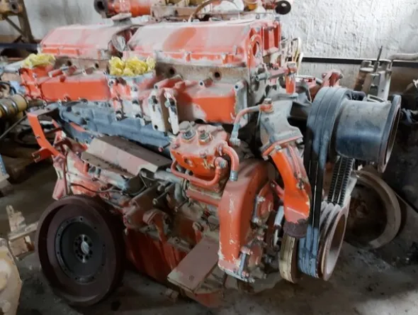 3#6014 Escavatore Fiat Hitachi 450 e Motore Isuzu