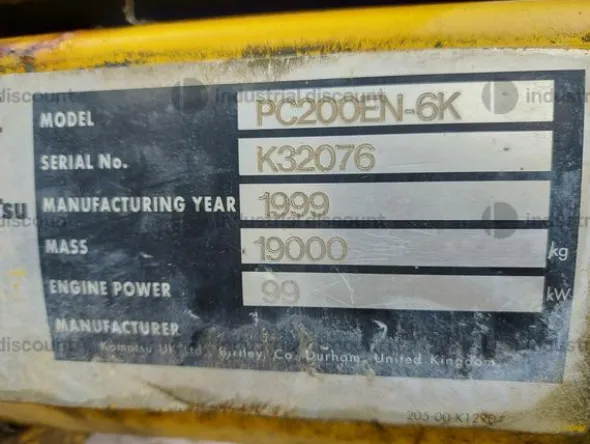 1#8876 Escavatore Komatsu