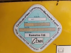 24#5479 Escavatore Komatsu PC138US con trincia