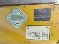 24#5479 Escavatore Komatsu PC138US con trincia