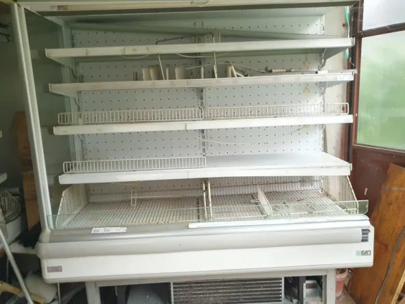 Espositore murale refrigerato