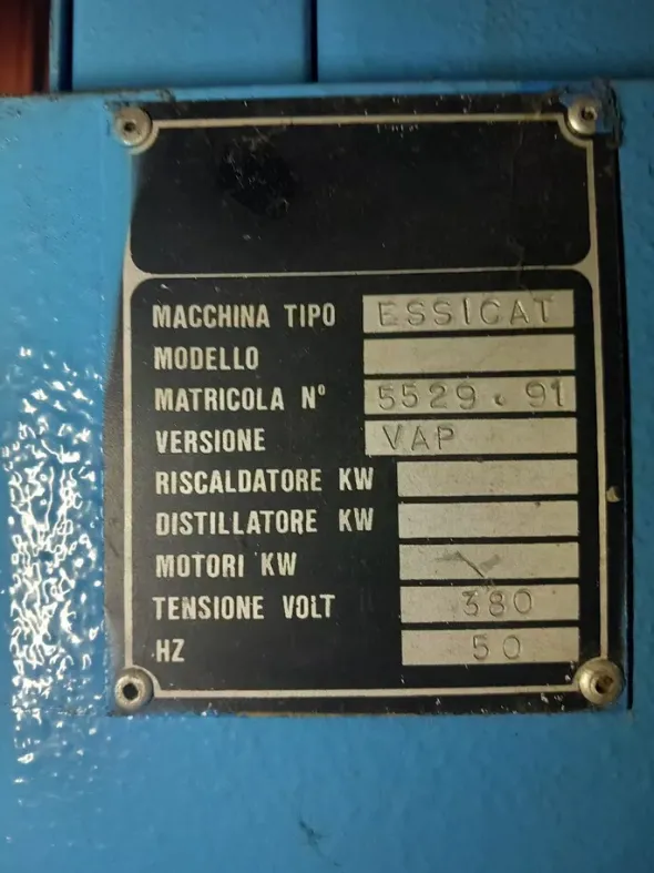 Essiccatoio RGZ, 2000 L