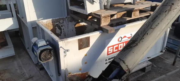 Essiccatore a nastro per segatura