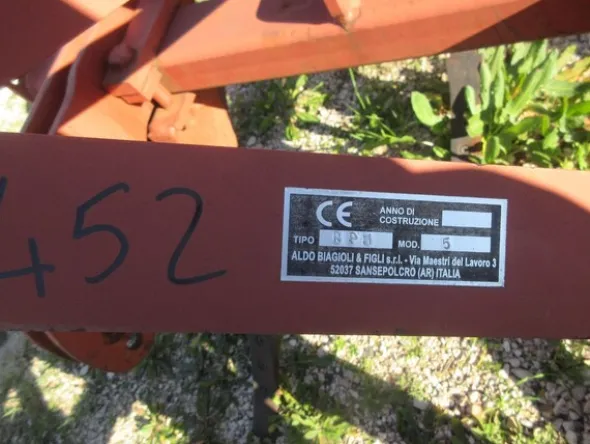 331#7084 Estirpatore - Erpice Aldo Biagioli e figli
