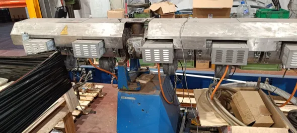 ESTRUSORE LEISTRIZ Ø 80 MONOVITE CON TESTA SPAGHETTI