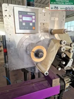 etichetta pallet industriale usata