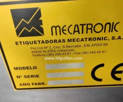 ETICHETTATRICE AUTOADESIVA DOPPIA CON MARCATORE TERMICO