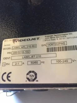 2#4333 Etichettatrice Videojet