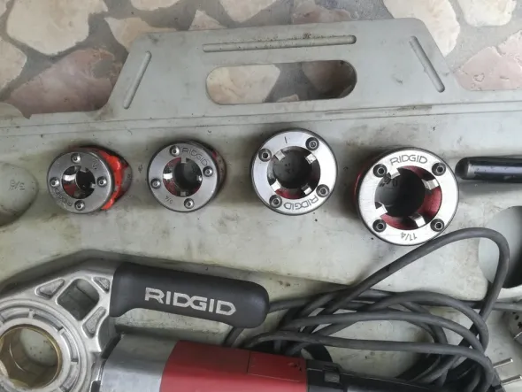 Filiera elettrica Rigid 600 + matrici