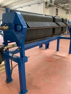 Filtropressa disidratazione fanghi