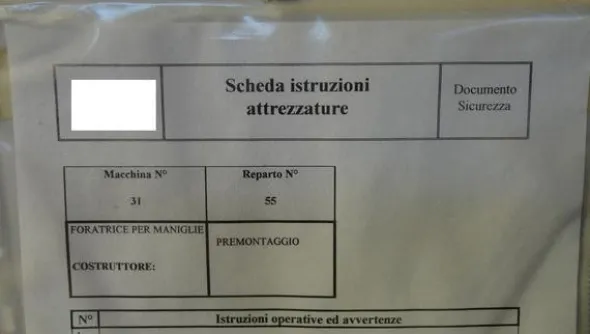 81#2759 Foratrice per maniglie