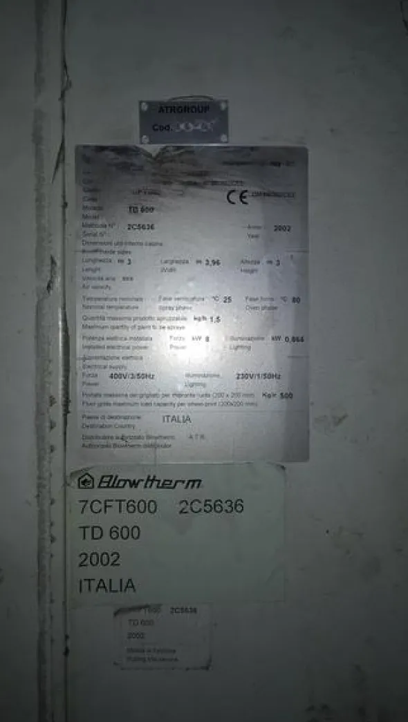 18#3726 Forno Blowtherm