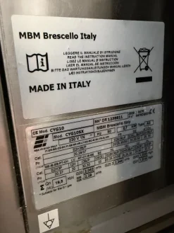 FORNO CONVEZIONE A GAS 10 TEGLIE MBM