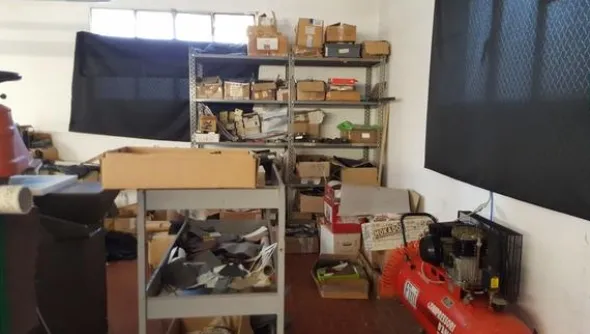 1#4044 Forno di essiccazione Omac e macchinari per lavorazione pelli