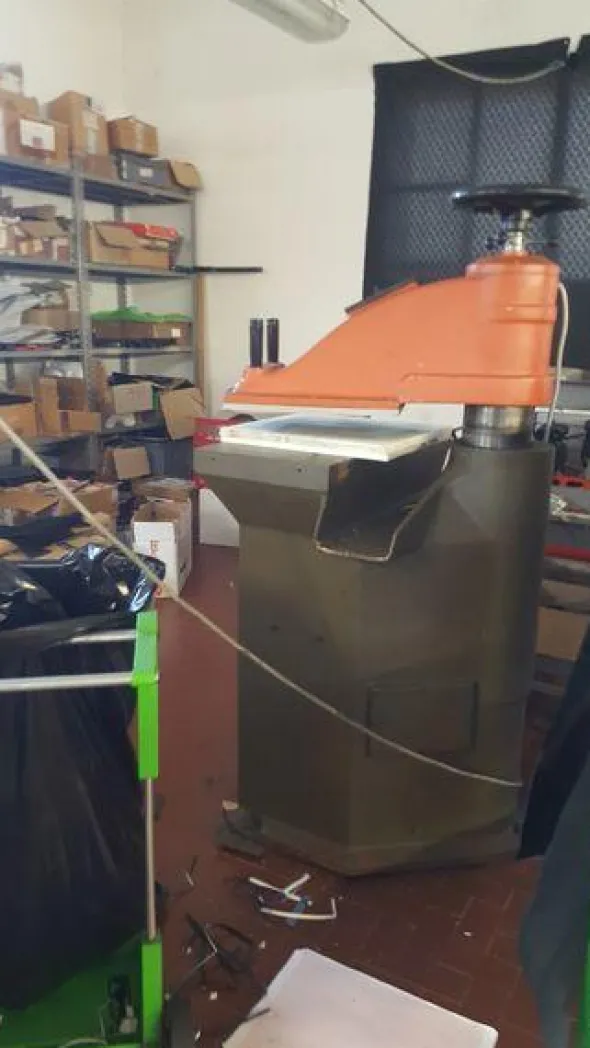 1#4044 Forno di essiccazione Omac e macchinari per lavorazione pelli