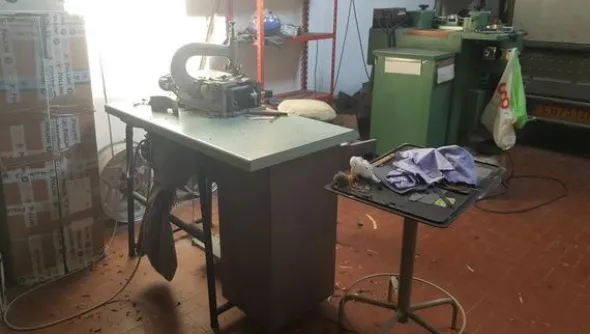 1#4044 Forno di essiccazione Omac e macchinari per lavorazione pelli