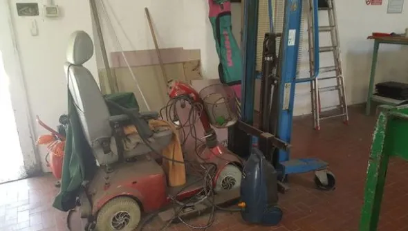 1#4044 Forno di essiccazione Omac e macchinari per lavorazione pelli