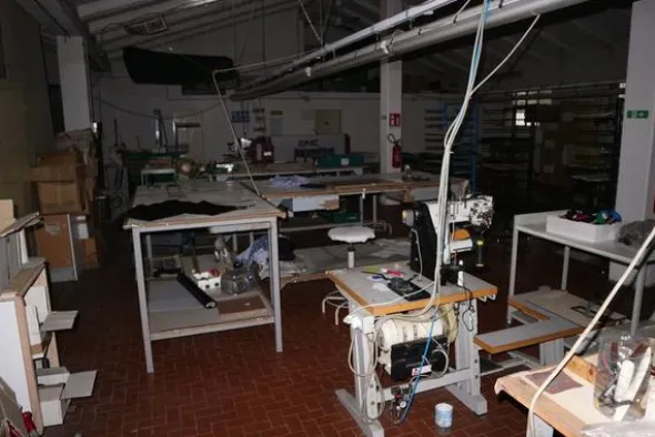 1#4044 Forno di essiccazione Omac e macchinari per lavorazione pelli