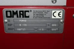 1#4044 Forno di essiccazione Omac e macchinari per lavorazione pelli
