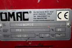 1#4044 Forno di essiccazione Omac e macchinari per lavorazione pelli