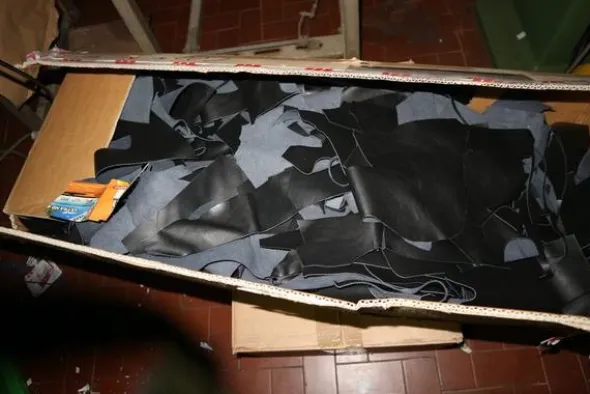 1#4044 Forno di essiccazione Omac e macchinari per lavorazione pelli