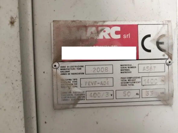 7#7511 Forno elettrico Amarc
