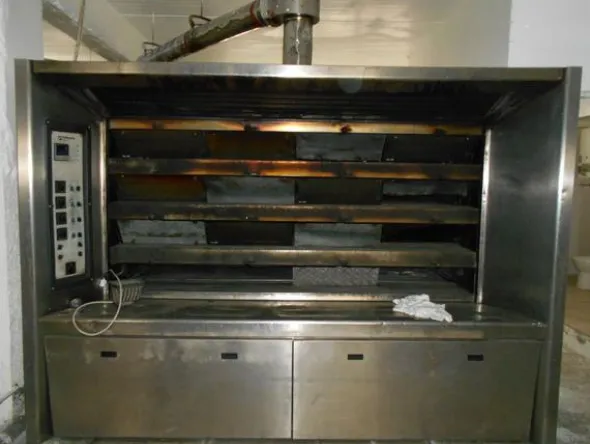 4#8494 Forno elettrico per panificazione
